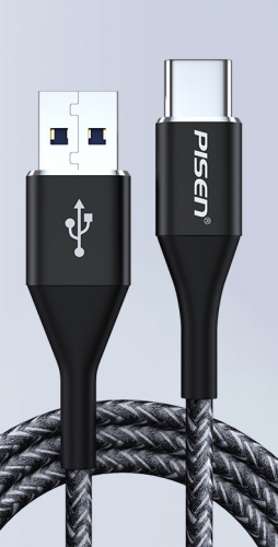 1.2M PRO USB-C to USB-A cable 5A LS-TC09  PISEN