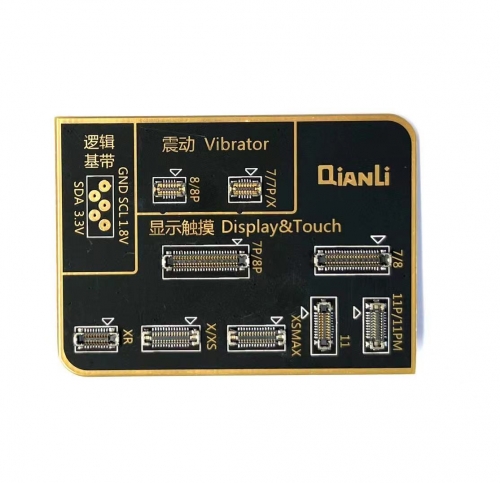 QIANLI Light sensors & Vibrators chips connector bord for 7-11pro max to icopy
