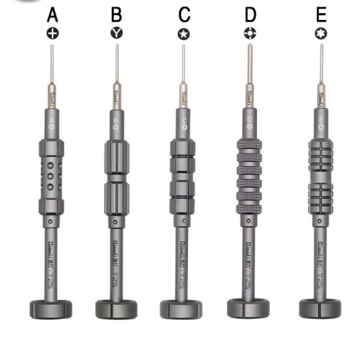 QIANLI iThor 2D Grenade pattern  screwdriver （A set of 5 pcs)