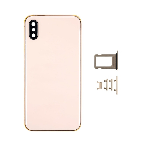 Back Housing for iPhone xs Golden  (No logo)