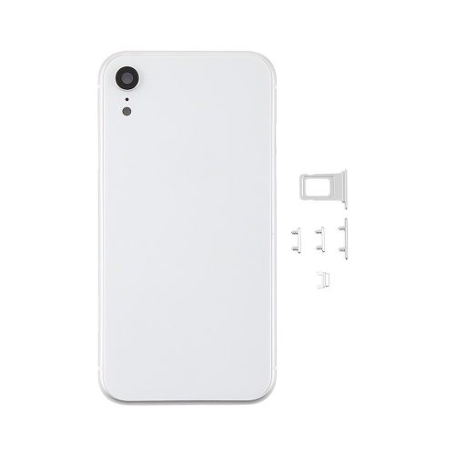Back Housing for iPhone xr White (No logo)