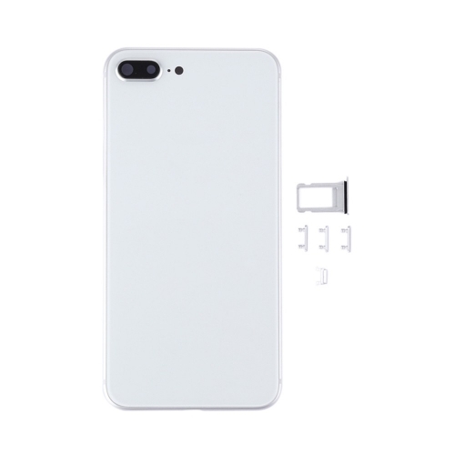 Back Housing for iPhone 8p Silver (No logo)