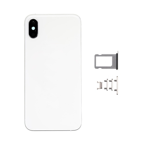 Back Housing for iPhone xs White (No logo)