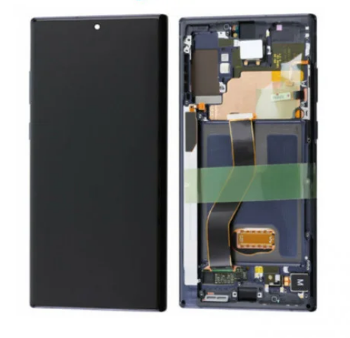 For Samsung Note 10+ oled 4G/5G(N975,N977) Note 10+ screen and Digitizer Assembly  (Service Pack) - Black