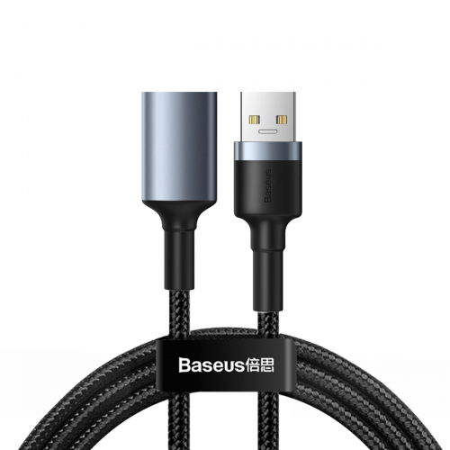 cafule Cable USB3.0 Male TO USB3.0 Female 2A 1m Dark gray Baseus