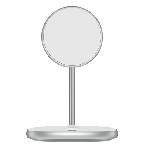 Baseus Swan Magnetic Desktop Bracket Wireless Charger(suit for IP12) White