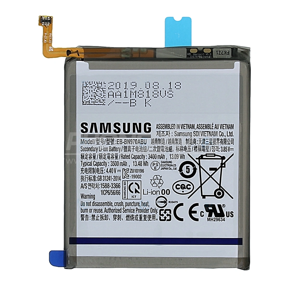 For Samsung NOTE 10 Original battery(Service Pack)