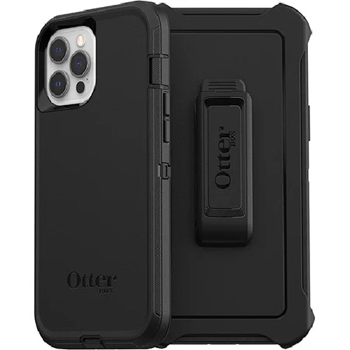 OtterBox Apple iPhone 12 Pro Max Defender Series Case - Black (77-65449)