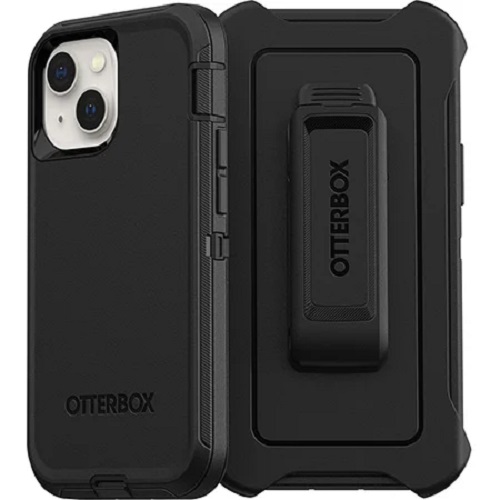 OtterBox Apple iPhone 13 Mini / 12 Mini Defender Series Case - Black (77-83426)