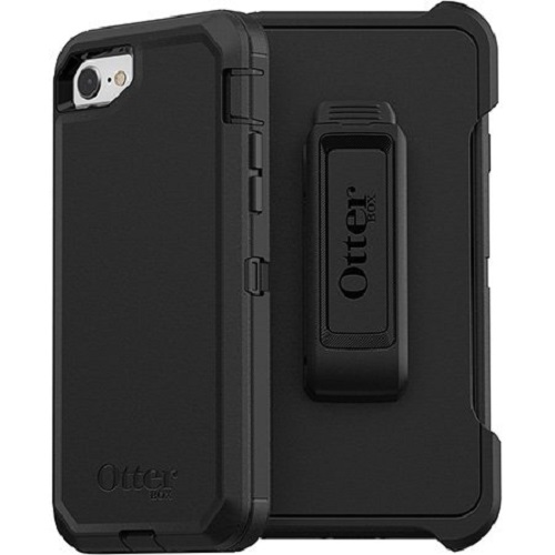 OtterBox Apple iPhone 7/8 SE Defender Series Case - Black (77-56603)