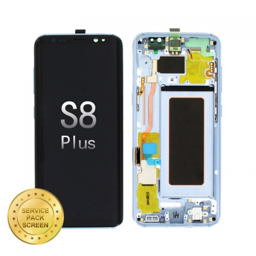 For Samsung Galaxy S8 Plus oled(G955) S8p screen and Digitizer Assembly (Service Pack)- Blue