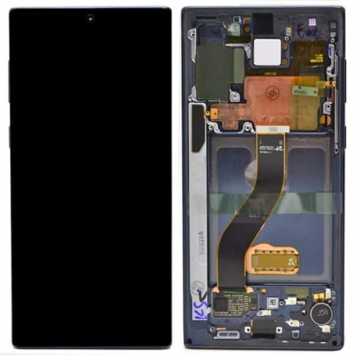 Samsung Galaxy Note 10 Plus 5G N975 Dynamic Amoled Screen-Aura Black-Service Pack