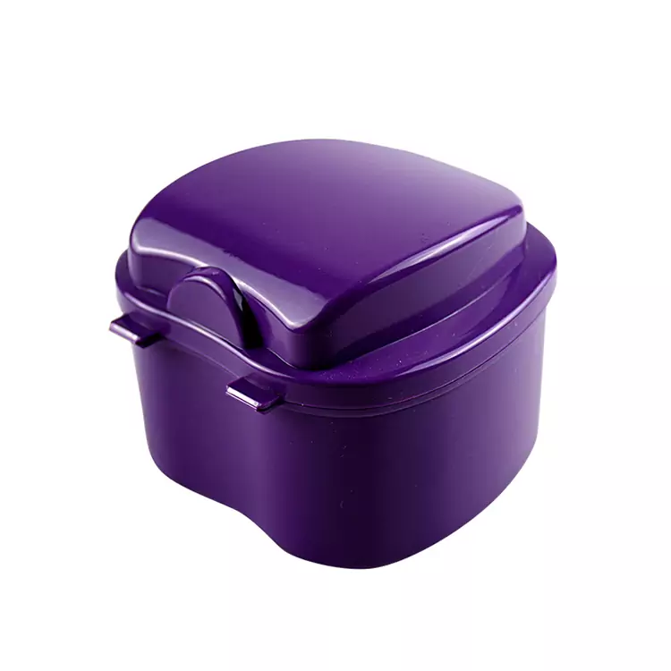 Personalised Denture Box with Rinsing Basket