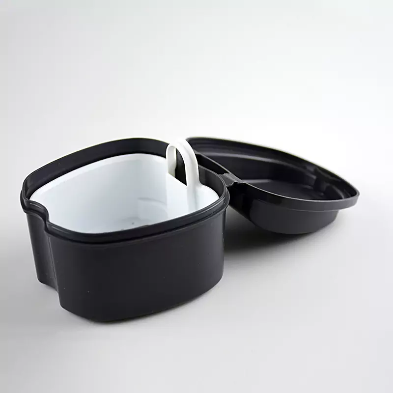 Personalised Denture Box with Rinsing Basket