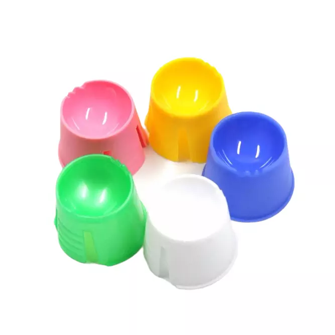 Plastic Dental Dappen Dish with Bendable Hinge