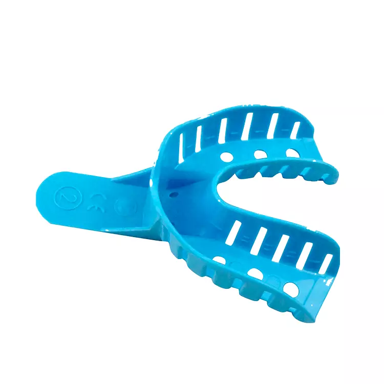 thumbnail image 2 of 120PC Dental Impression Trays - #7 Quadrant Perforated Trays For Dental Procedures 2 of 5