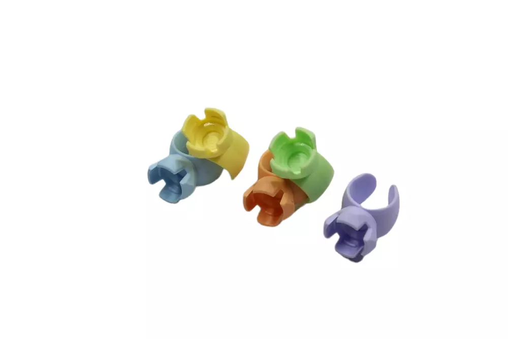 Disposable Dental Plastic Finger Mixing Ring Cup