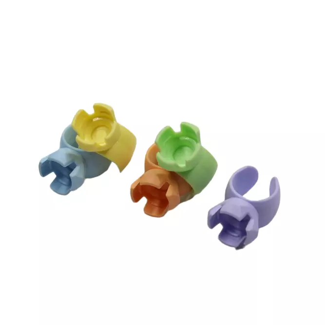 Disposable Dental Plastic Finger Mixing Ring Cup
