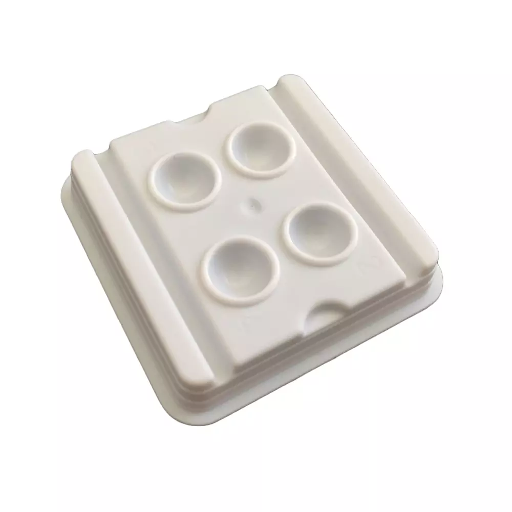 4-well Disposable Plastic Dental Mixing Well