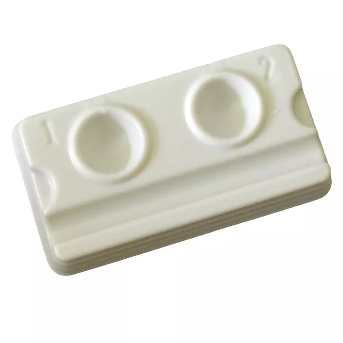 2-well Disposable Plastic Dental Mixing Well