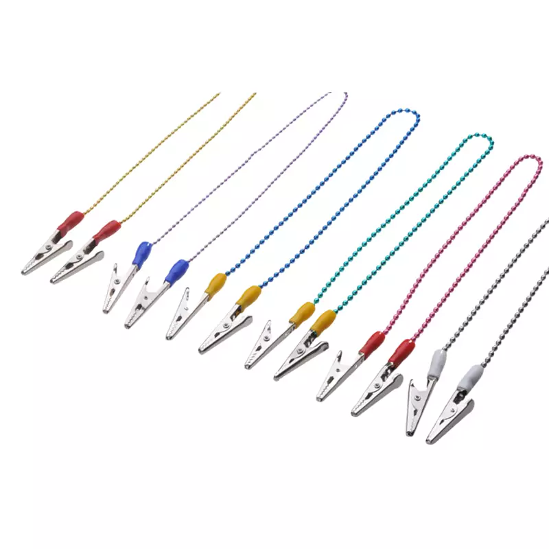 Disposable Dental Bib Clips with Ball Chain