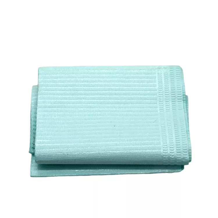 Disposable Dental Bib with Bib Clip
