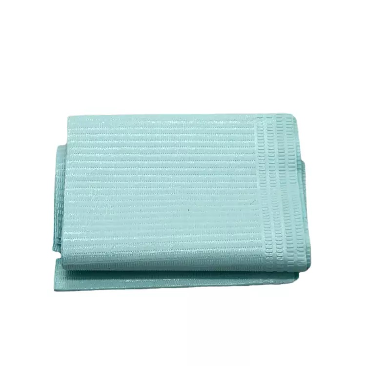 Disposable Dental Bib with Bib Clip