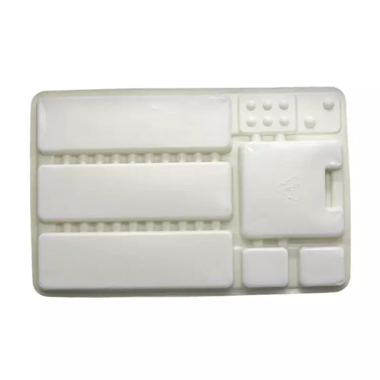 Dental Instrument Tray Plastic with Divided Portions