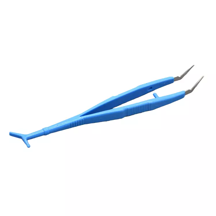 Disposable Plastic Dental Tweezers with SUS Tip