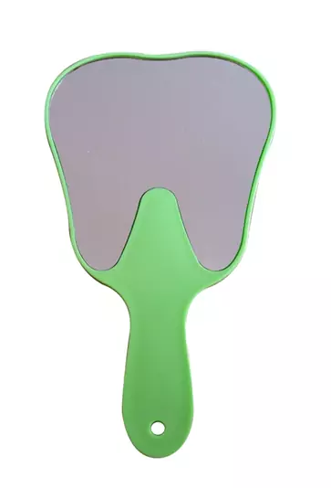 Tooth-shaped Dental Hand Mirror