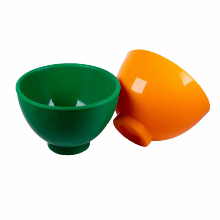 Plastic Dental Mixing Bowl and Spatula