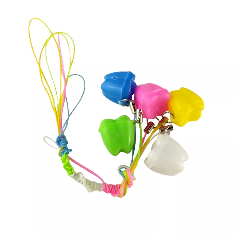 Dental Baby Milk Tooth Box Plastic with String