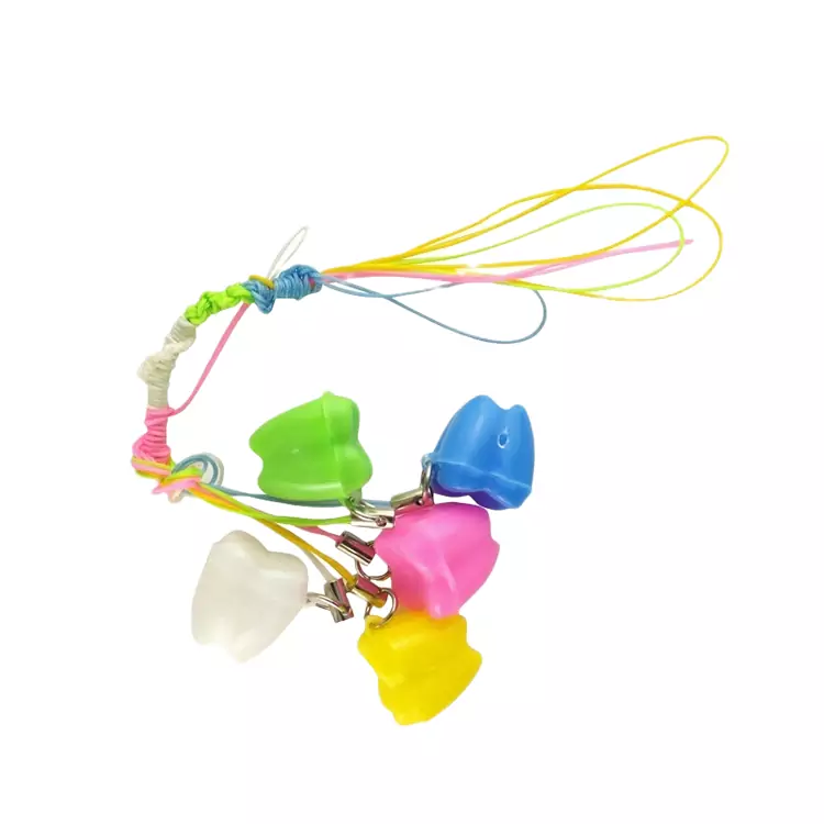 Dental Baby Milk Tooth Box Plastic with String