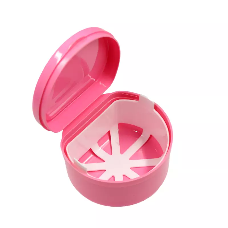 Denture Bath Box with Hanging Net