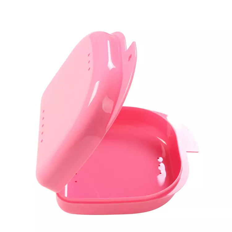 Small Denture Box with Vent Holes Manufactured in China