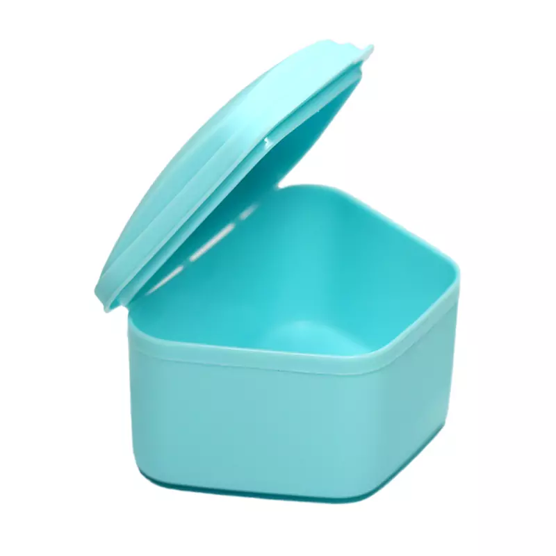 Dentures Plastic Box with Contoured Corners