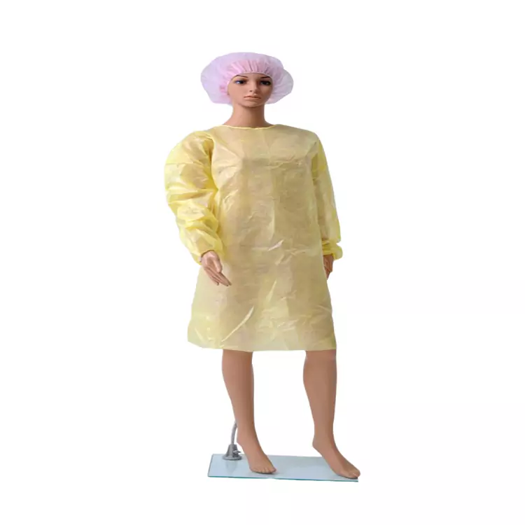 Cheap Disposable Dental Lab Coats with Cuffs Supplier