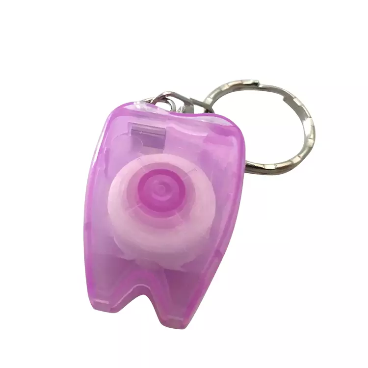 Tooth Shape Plastic Dental Floss Dispenser