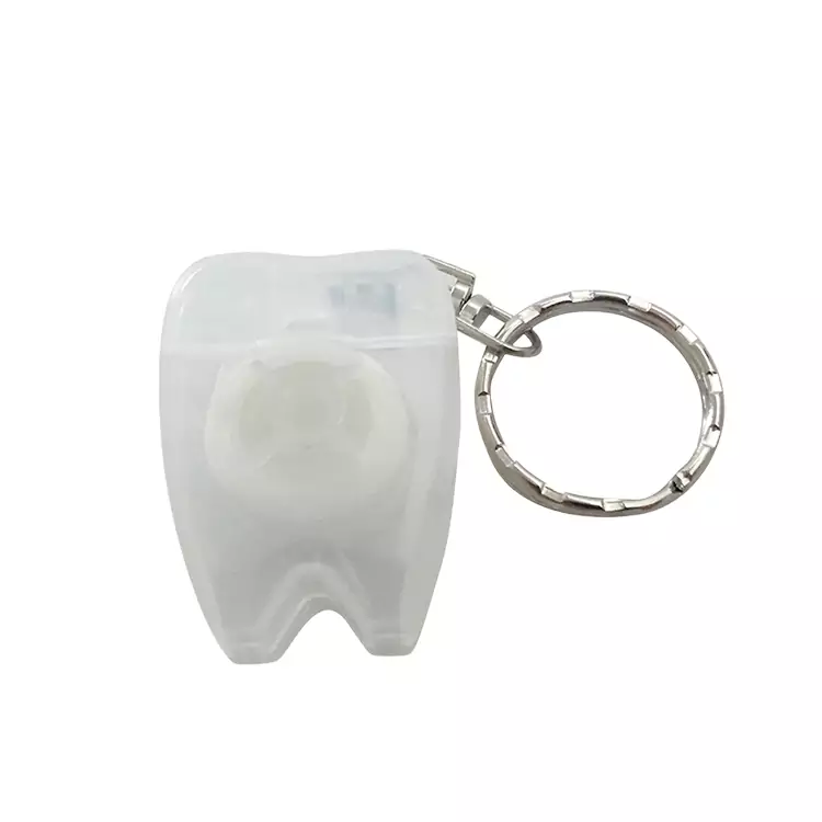 Tooth Shape Plastic Dental Floss Dispenser