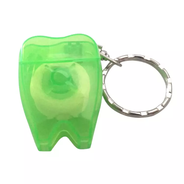 Tooth Shape Plastic Dental Floss Dispenser