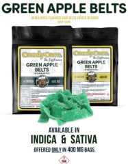 Candy Care Green Apple Belts 400mg