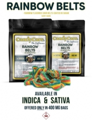 Candy Care Rainbow Belts 400mg Indica/ Sativa