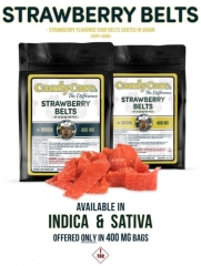 Candy Care Watermelon Belts 400mg Indica/ Sativa