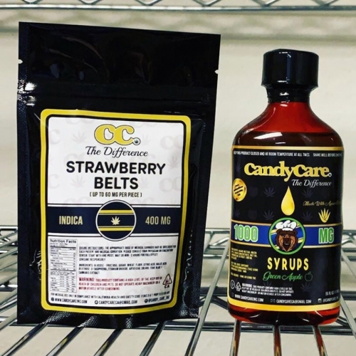 Candy Care 1000mg Syrup Cherry