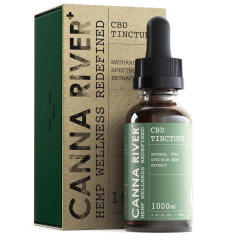 Canna River Full Spectrum Nature CBD tincture 1000mg & 2500mg & 5000mg