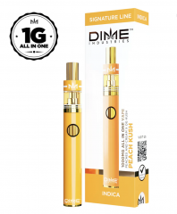 Peach Kush | 1000mg Dime Live Resin Disposable Vape