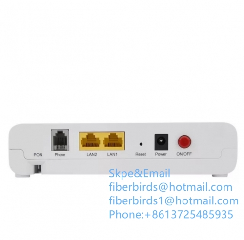 ZTE ZXHN F612 GPON ONU optical network unit With 1GE 1FE ports and 1 POTS, V6 version firmware