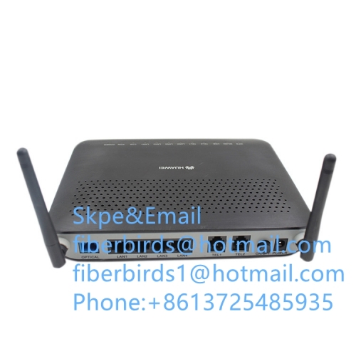 Second hand Huawei Echolife HG8245 Gpon Terminal,wireless ONU of 802.11n,with 4GE and 2 voice ports,English setup interface