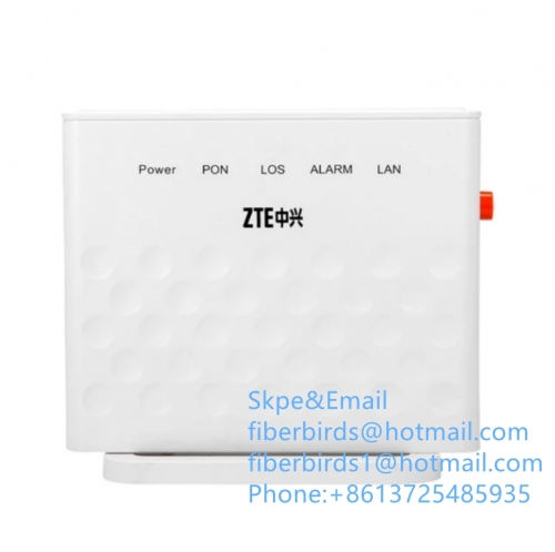ZTE GPON terminal ONT ZXA10 F601 or ZXHN F601 FTTH or FTTO GPON ONU With one ethernet port, smaller size