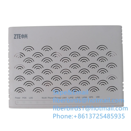 ZTE GPON wifi terminal ZXHN or ZXA10 F660 FTTO or FTTH ONT With 2GE+2FE and 1 voice ports,with English setup interface